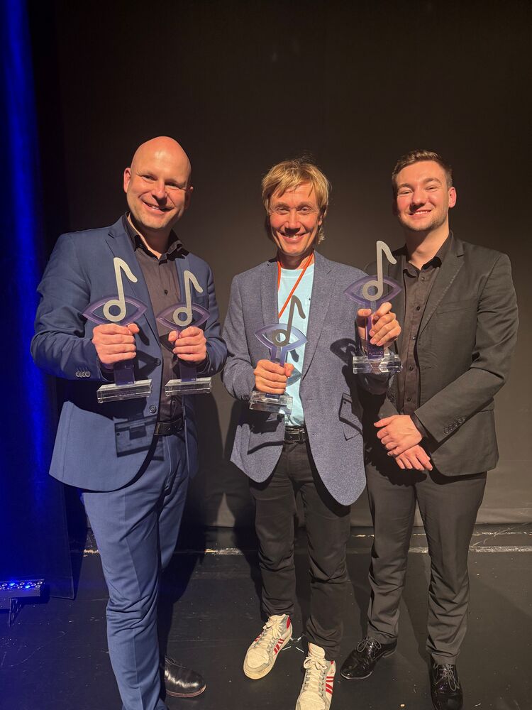 Blickpunkt Musical Award 2025: Sebastian Ritschel, Andreas Bieber, Ben Weishaupt