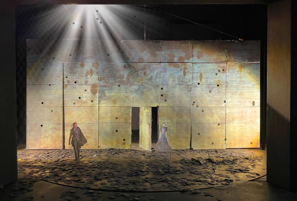 Bühnenbildmodell von Okarina Peter & Timo Dentler