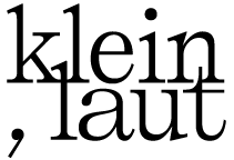Logo klein,laut
